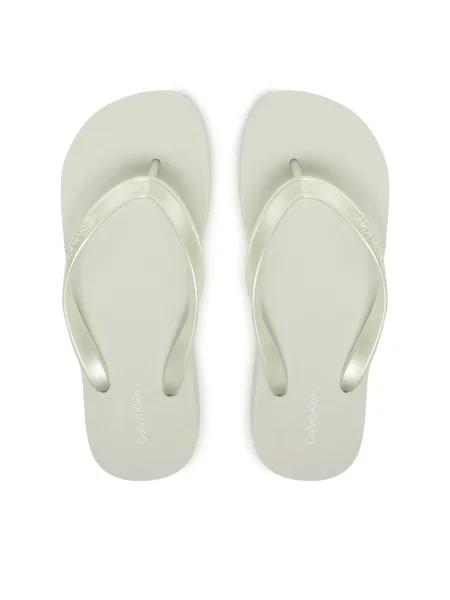 Calvin Klein Japonke Flatform Flip Flop Met Tpu Svetlo modra