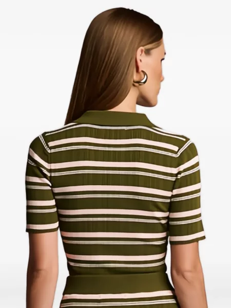 Топ Hevron на райета зелено