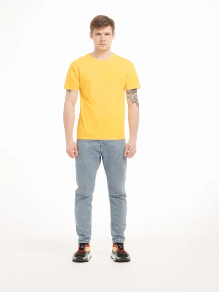 Футболки і поло Fruit of the loom Original жовтий