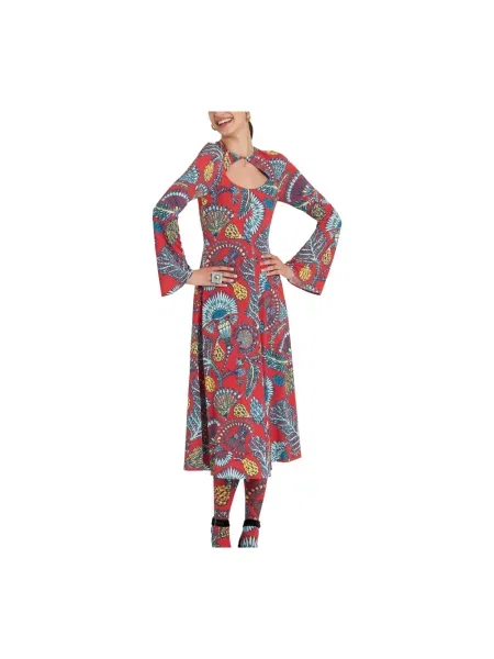 Sukienka La Doublej czerwona