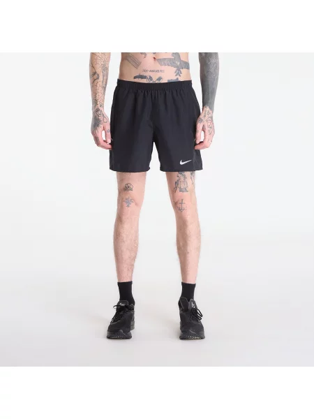Pantaloni scurți Nike Miler Dri-FIT 5" Running Shorts Black/ Black/ Reflective Silv XL negru