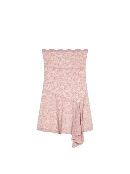 Bershka Rochie de vară pitaya / pastel roz