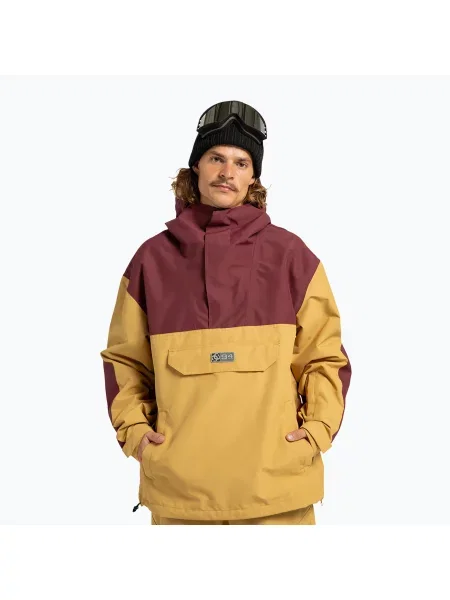Мъжко яке за сноуборд DC 43 Anorak mustard gold жълто