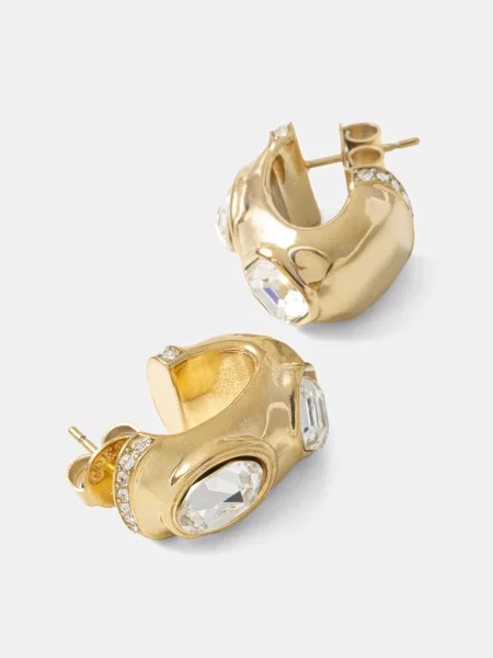 Guess сережки з нержавіючої сталі з цирконієм MAMOUNIA