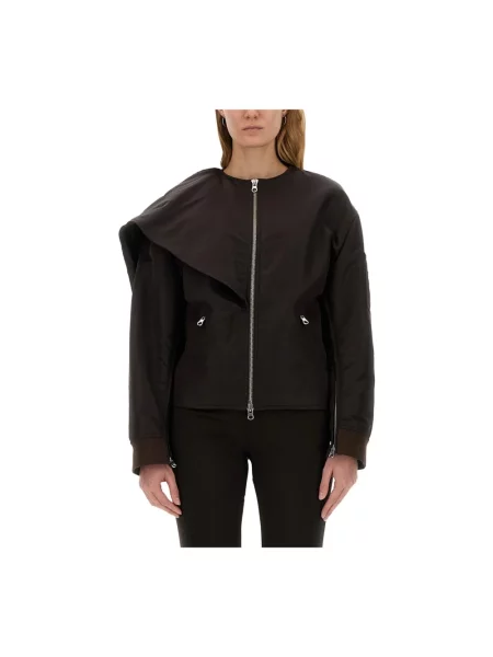 Kurtka bomber Courreges brązowy