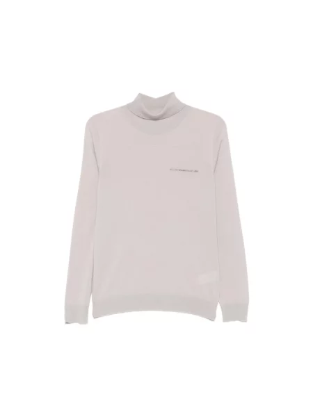 Sweter z golfem Peserico beżowy