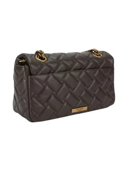 Kurt Geiger London torebka skórzana Pimlico brązowa