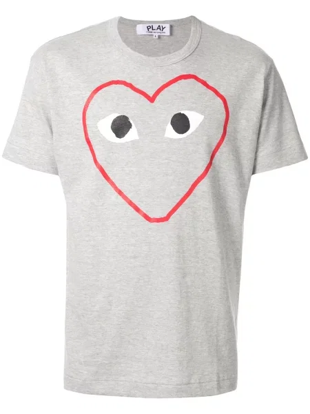 Tricou Comme Des Garcons Play gri