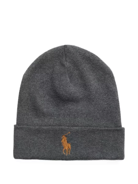 Μικρός κασκέτο Polo Ralph Lauren με χαμηλή μέση υφαίνω διαγωνίως πράσινο