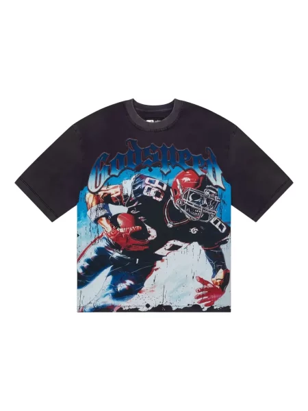 Tricou Godspeed albastru
