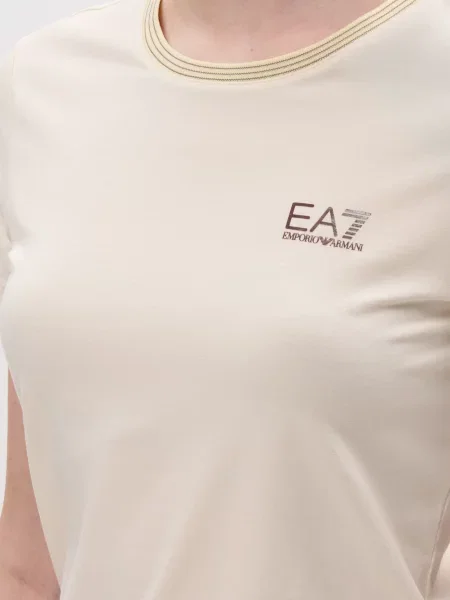 Футболка Ea7 Emporio Armani бежева