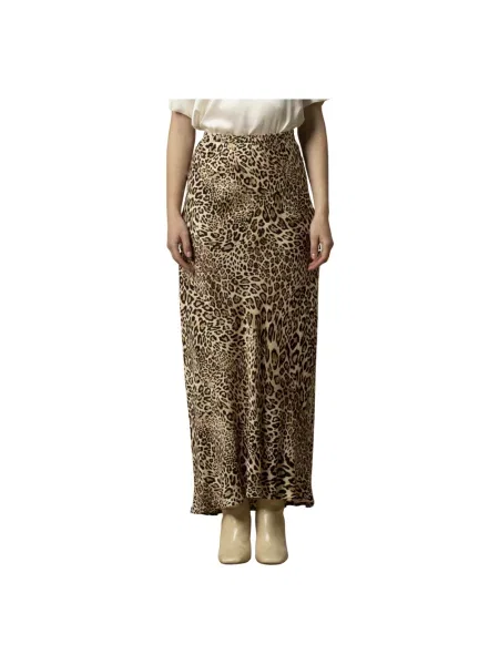 Spódnica Kocca w panterkę brązowa