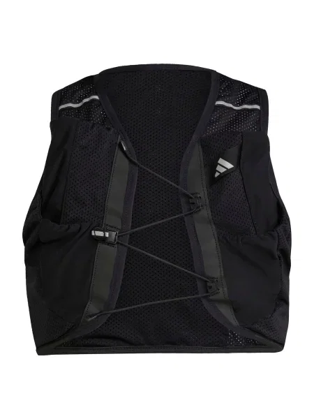 ADIDAS PERFORMANCE Športen telovnik Running CLIMACOOL srebrno-siva črna