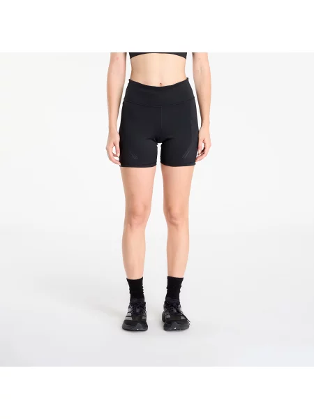 Бягане къс клинове Adidas Performance с принт черно