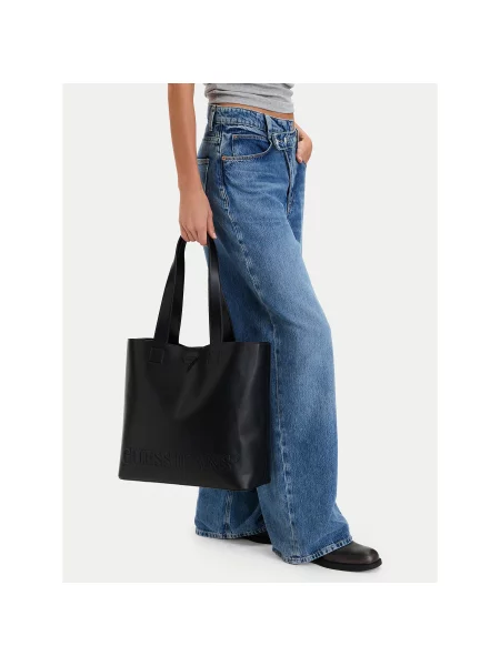 Kabelka Guess Jeans čierna