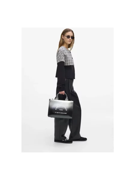 Shopperka Karl Lagerfeld czarna