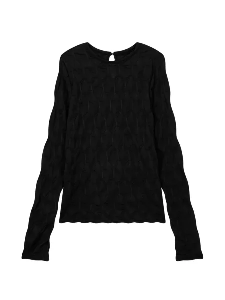 Długa koszulka Tomboy czarna