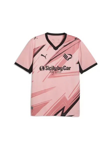 PUMA MÄ™ska koszulka domowa Palermo Calcio Akcesoria RÃ³Å¼owy S różowa