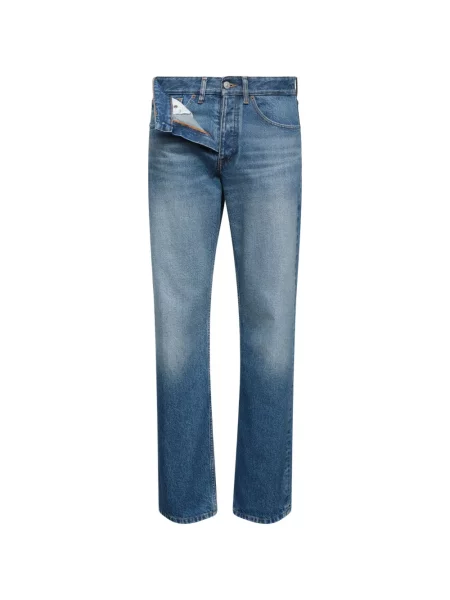 Cu centură blugi drepți Mm6 Maison Margiela albastru