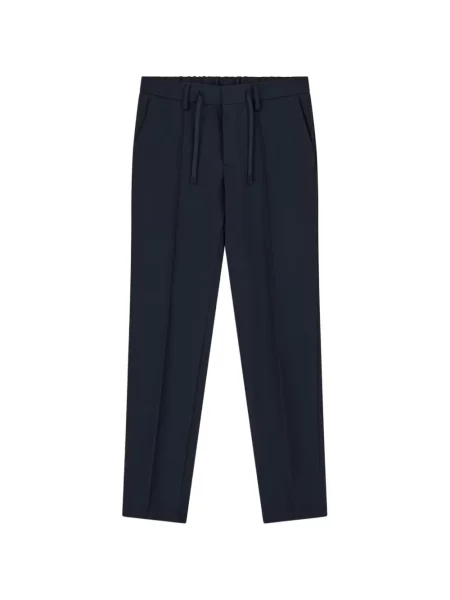 Pantaloni Boggi Milano din jerseu albastru