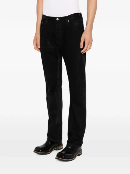 Blugi Antik Denim cu autograf negru