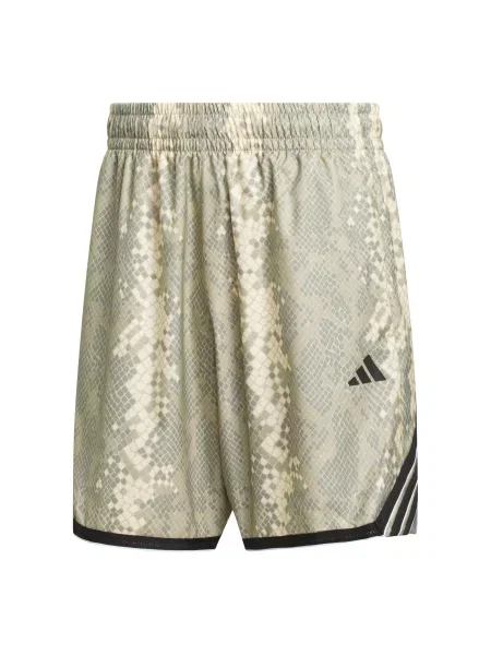 ADIDAS PERFORMANCE Sportske hlače Crazylite svijetlobež / tamno bež / maslinasta crna