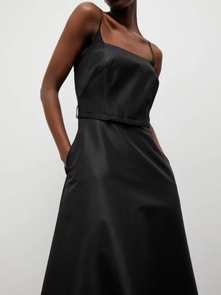 Answear.LAB rochie cu corset negru