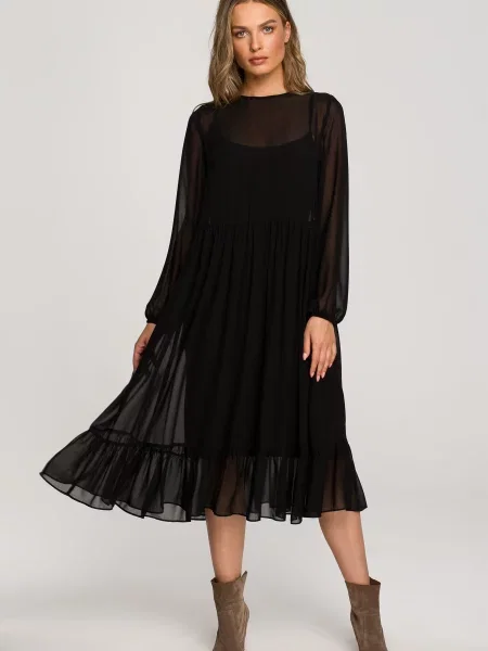 Rochie midi Stylove negru