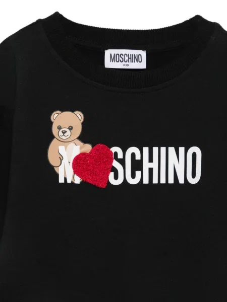 Gyerek melegítő felső Moschino fekete