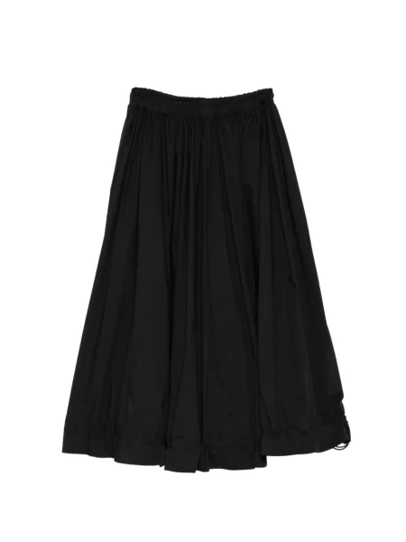 Midi sukňa Yohji Yamamoto čierna