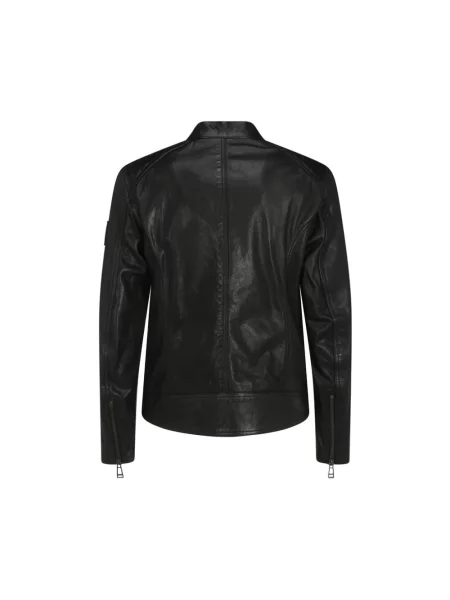 Kurtka skórzana Belstaff czarna