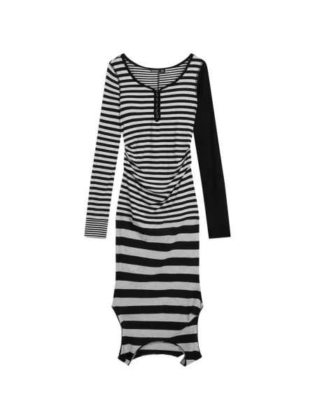 Top Open Yy w paski czarny