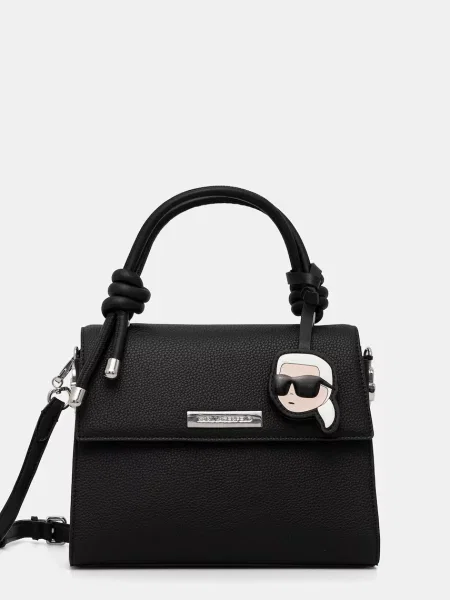 Geanta crossbody Karl Lagerfeld din piele negru