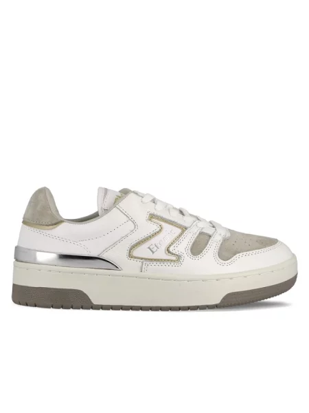 Sneakersy Etonic skórzane białe