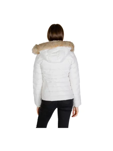 Kurtka jeansowa Tommy Jeans biała