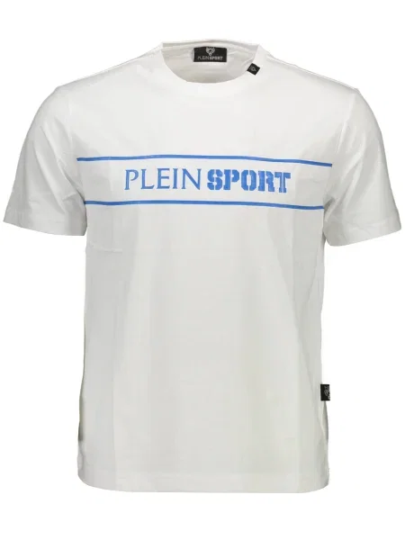 Tricou Plein Sport scurt alb