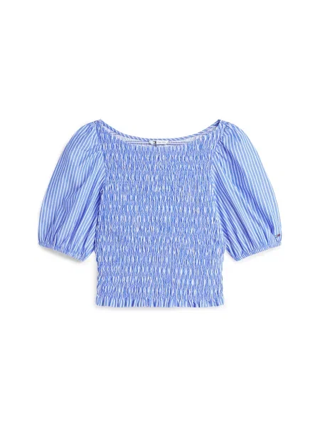 Tommy Jeans Bluză albastru regal alb