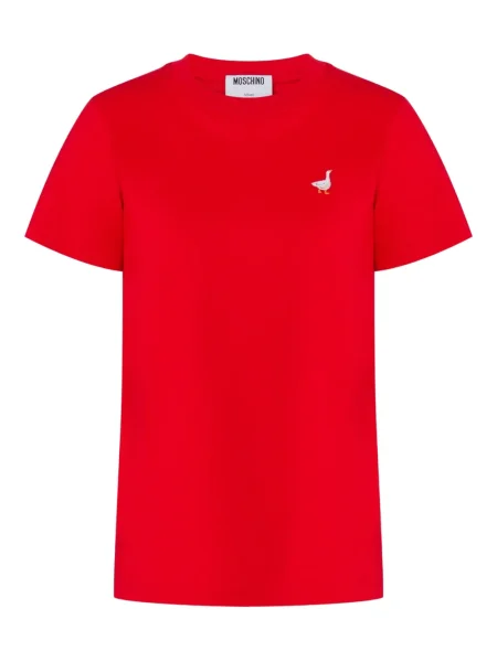 Tricou Moschino scurt roșu