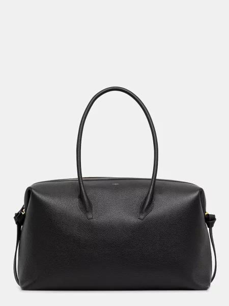 Yuzefi torebka skórzana BRIOCHE WEEKENDER czarna