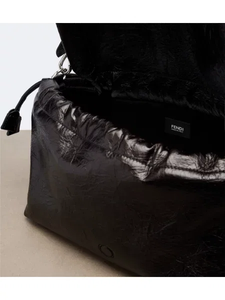Geantă Fendi din piele negru