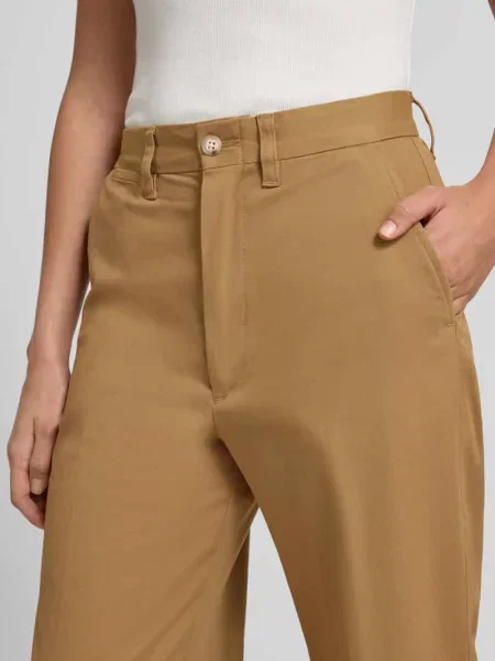 Spodnie skrócone z lamowanymi z tyłu Polo Ralph Lauren beżowe