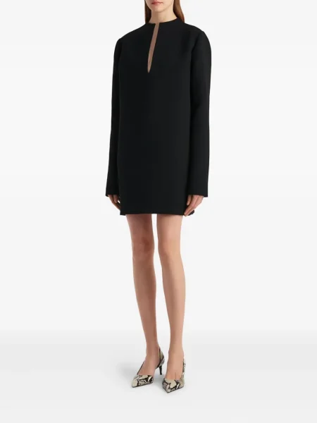 Rochie maxi Khaite lungă de costum negru