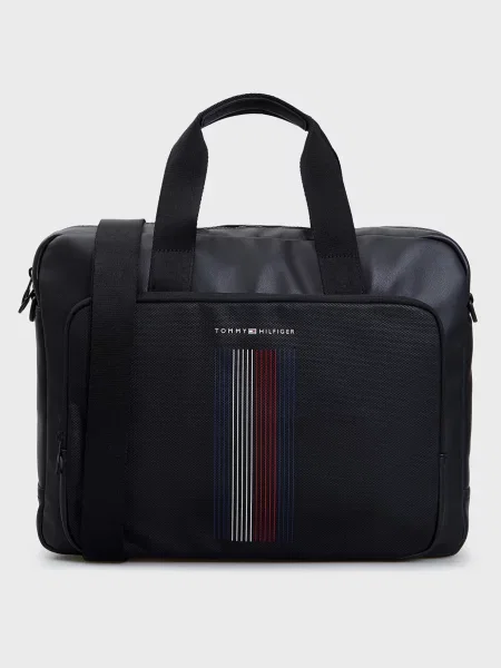 Сумка для ноутбука Tommy Hilfiger чорна