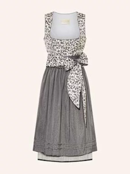 Krüger Sukienka Bawarska Carly grau szara