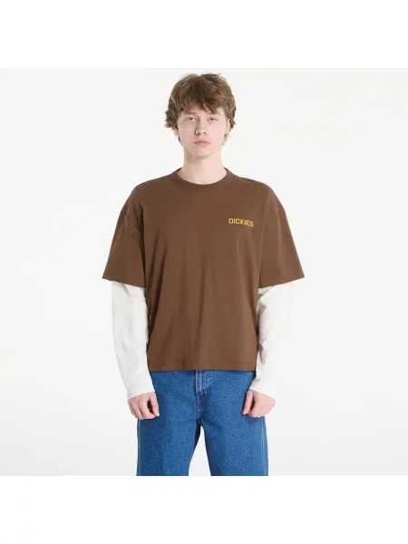 Tricou Dickies Payson Tee Timber Brown M maro