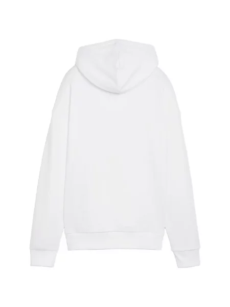 Hanorac cu glugă Puma cu imagine cu cordon alb