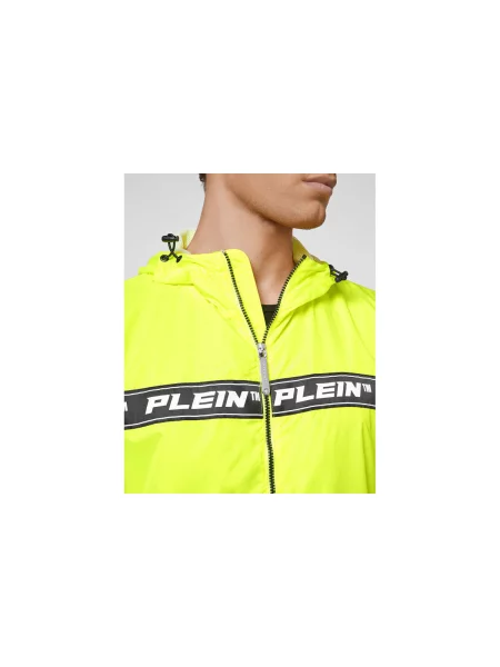 Geacă de vânt Philipp Plein Sport galben