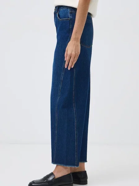 Medicine jeansy slouchy granatowe