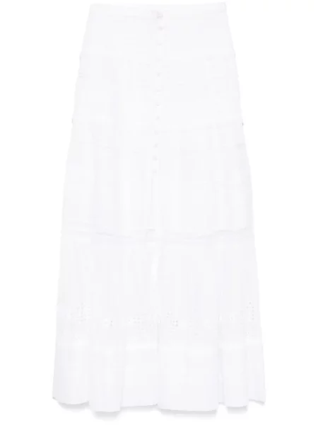 Fusta maxi Marant Etoile alb