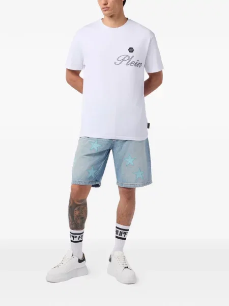 Tricou Philipp Plein alb